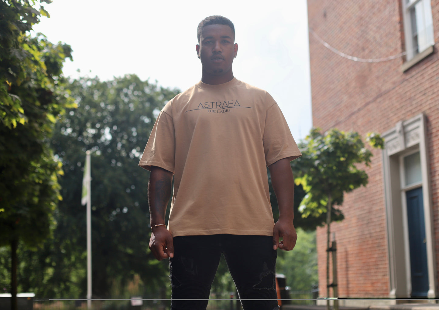 Faux Astraea Oversized Tee