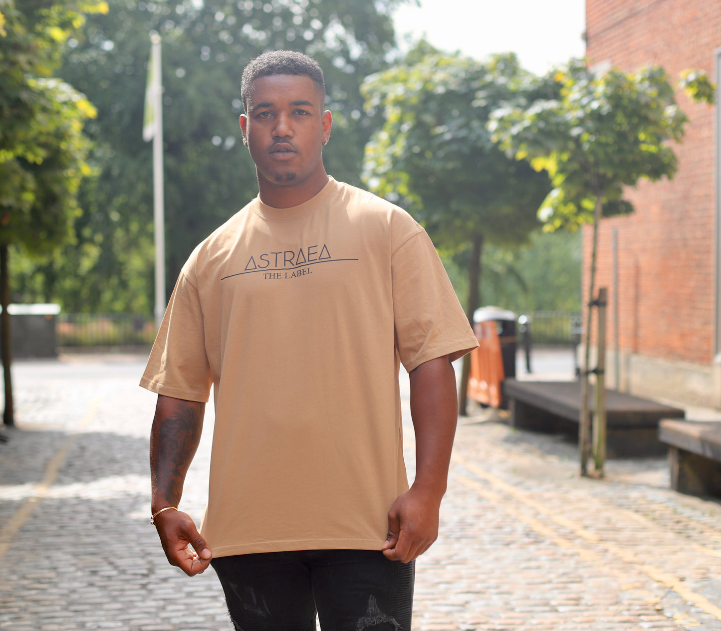 Faux Astraea Oversized Tee