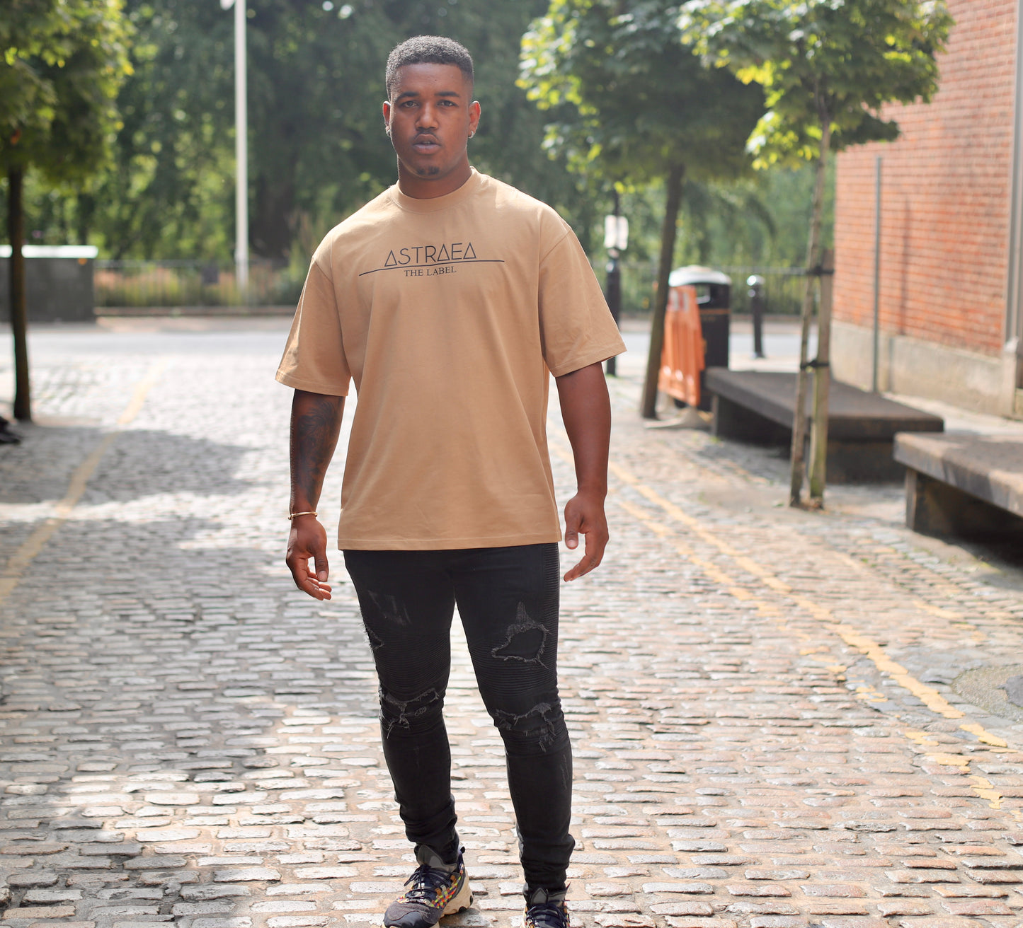 Faux Astraea Oversized Tee